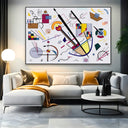 Quadro Stampa su Tela Geometrie del Suono - CupidoDesign