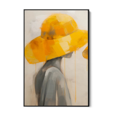 Quadro Stampa su Tela Giallo delicato - CupidoDesign