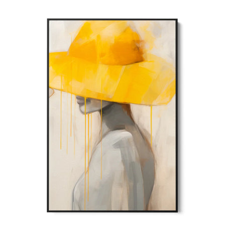 Quadro Stampa su Tela Giallo delicato - CupidoDesign
