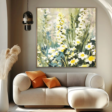Quadro Stampa su Tela Giardino Selvatico - CupidoDesign