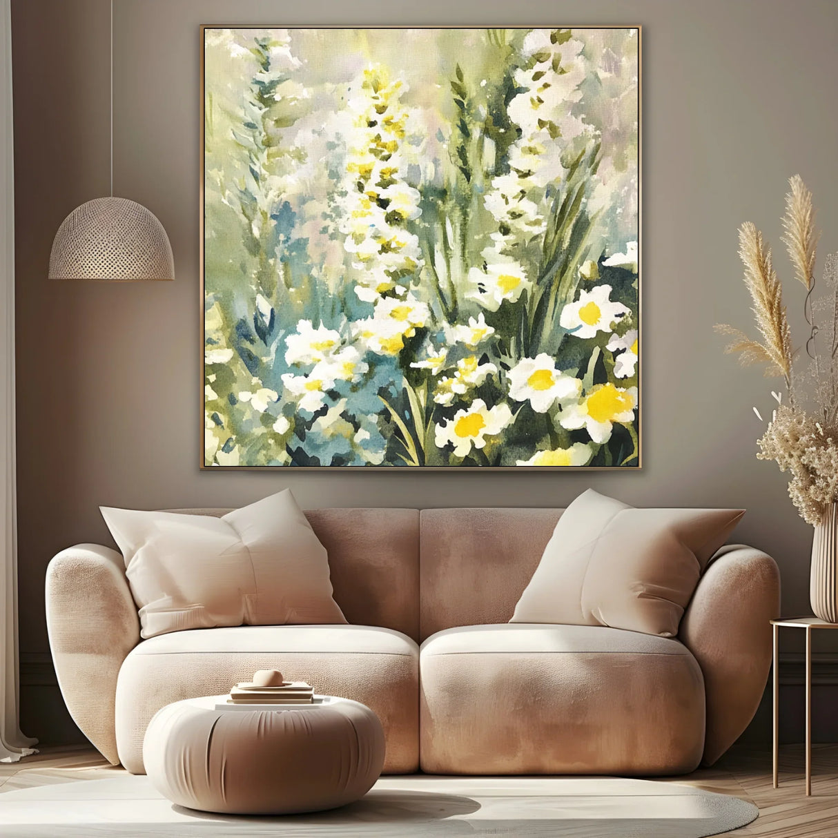 Quadro Stampa su Tela Giardino Selvatico - CupidoDesign
