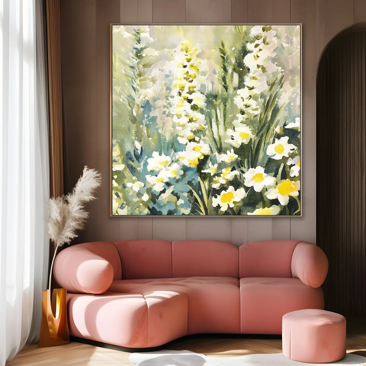 Quadro Stampa su Tela Giardino Selvatico - CupidoDesign