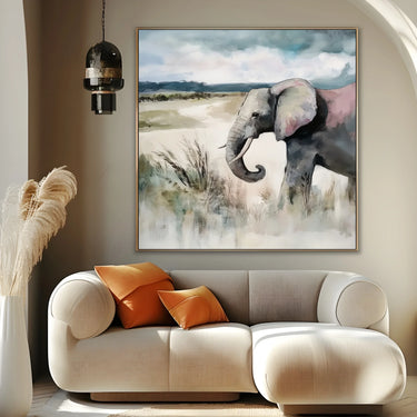 Quadro Stampa su Tela Gigante della Savana - CupidoDesign