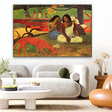 Quadro Stampa su Tela Giocosità, Paul Gauguin - CupidoDesign