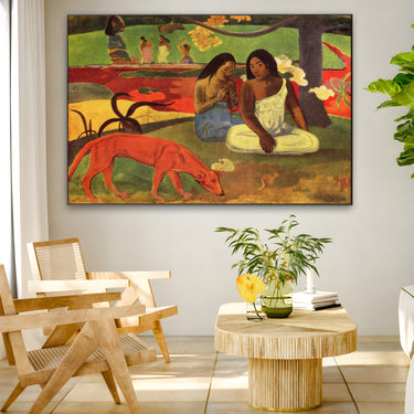 Quadro Stampa su Tela Giocosità, Paul Gauguin - CupidoDesign