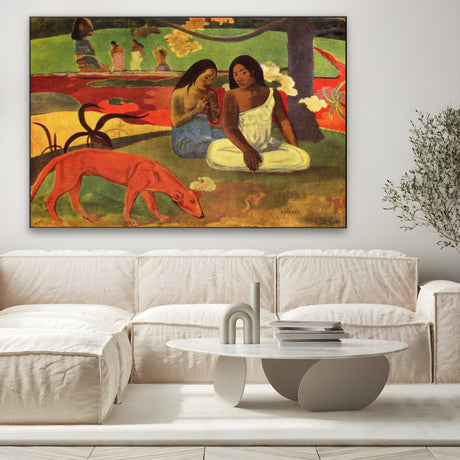 Quadro Stampa su Tela Giocosità, Paul Gauguin - CupidoDesign