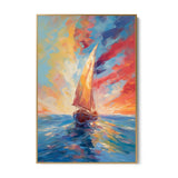 Quadro Stampa su Tela Giornata Colorata - CupidoDesign