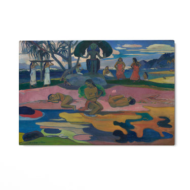 Quadro Stampa su Tela Giorno di Dio, Paul Gauguin - CupidoDesign