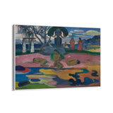 Quadro Stampa su Tela Giorno di Dio, Paul Gauguin - CupidoDesign