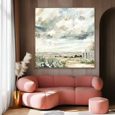 Quadro Stampa su Tela Giorno di Nebbia - CupidoDesign