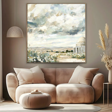Quadro Stampa su Tela Giorno di Nebbia - CupidoDesign