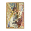 Quadro Stampa su Tela Giovani Ragazze al Piano, Pier Auguste Renoir - CupidoDesign