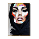 Quadro Stampa su Tela Grafite Donna - CupidoDesign