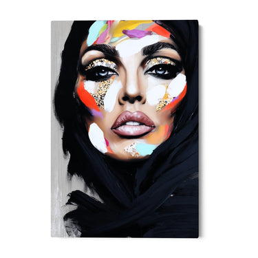 Quadro Stampa su Tela Grafite Donna - CupidoDesign