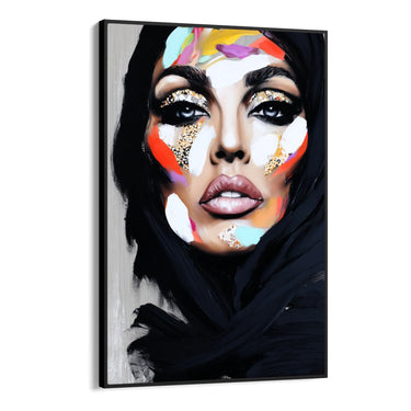 Quadro Stampa su Tela Grafite Donna - CupidoDesign