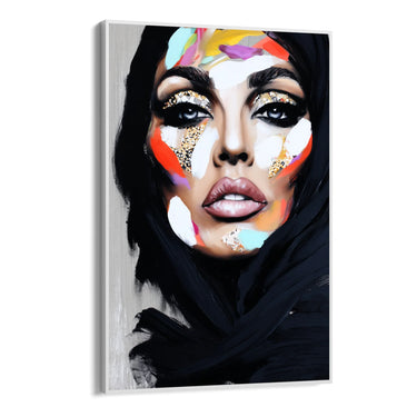 Quadro Stampa su Tela Grafite Donna - CupidoDesign