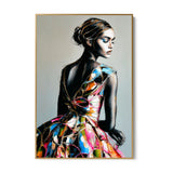 Quadro Stampa su Tela Grafite Viva - CupidoDesign