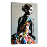 Quadro Stampa su Tela Grafite Viva - CupidoDesign