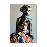 Quadro Stampa su Tela Grafite Viva - CupidoDesign