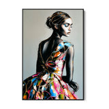 Quadro Stampa su Tela Grafite Viva - CupidoDesign