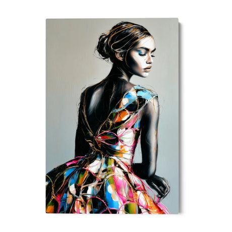 Quadro Stampa su Tela Grafite Viva - CupidoDesign