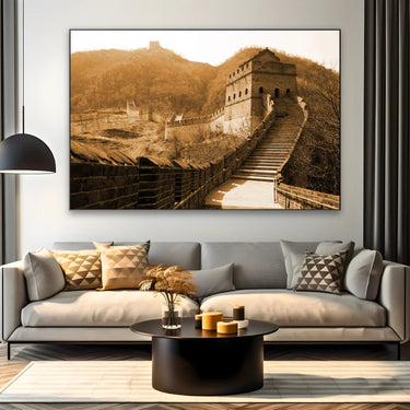 Quadro Stampa su Tela Grande Muraglia Cinese - CupidoDesign