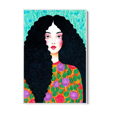 Quadro Stampa su Tela Grazia Ornamentale - CupidoDesign