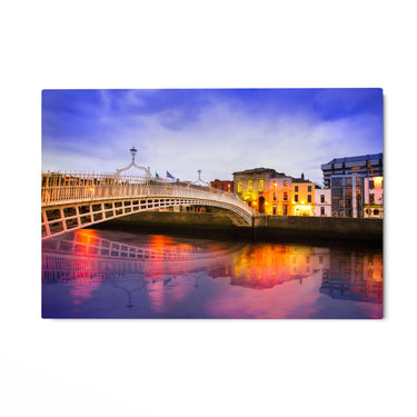 Quadro Stampa su Tela Ha'penny Bridge, Dublino - CupidoDesign