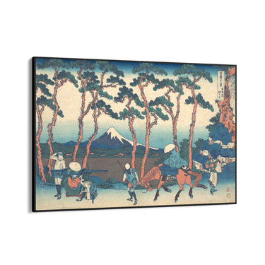 Quadro Stampa su Tela Hodogaya sul Tōkaidō, Katsushika Hokusai - CupidoDesign