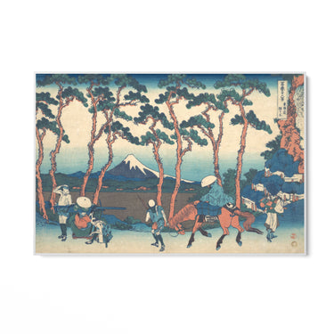 Quadro Stampa su Tela Hodogaya sul Tōkaidō, Katsushika Hokusai - CupidoDesign