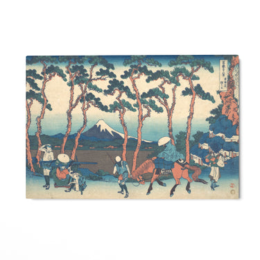 Quadro Stampa su Tela Hodogaya sul Tōkaidō, Katsushika Hokusai - CupidoDesign