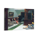 Quadro Stampa su Tela Hotel Lobby, Edward Hopper - CupidoDesign