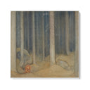 Quadro Stampa su Tela Humph nella foresta magica, John Bauer - CupidoDesign