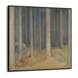 Quadro Stampa su Tela Humph nella foresta magica, John Bauer - CupidoDesign