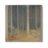 Quadro Stampa su Tela Humph nella foresta magica, John Bauer - CupidoDesign