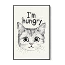 Quadro Stampa su Tela I'm hungry - CupidoDesign