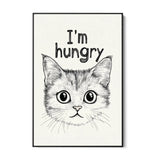 Quadro Stampa su Tela I'm hungry - CupidoDesign