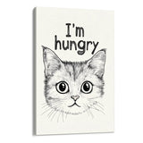 Quadro Stampa su Tela I'm hungry - CupidoDesign