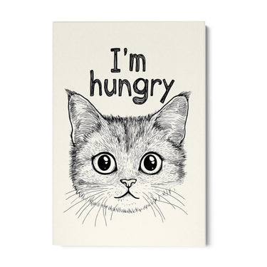 Quadro Stampa su Tela I'm hungry - CupidoDesign