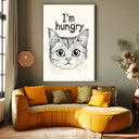 Quadro Stampa su Tela I'm hungry - CupidoDesign