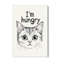 Quadro Stampa su Tela I'm hungry - CupidoDesign
