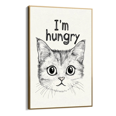 Quadro Stampa su Tela I'm hungry - CupidoDesign