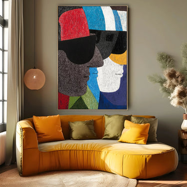 Quadro Stampa su Tela Identità Fluida - CupidoDesign