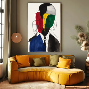 Quadro Stampa su Tela Identità Fusa - CupidoDesign