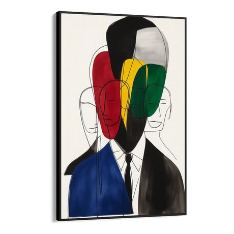 Quadro Stampa su Tela Identità Fusa - CupidoDesign