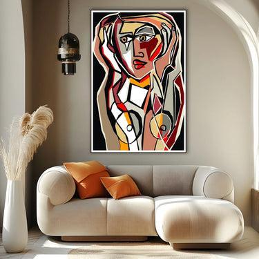 Quadro Stampa su Tela Identità Spezzata - CupidoDesign