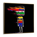 Quadro Stampa su Tela Identità Frantumata - CupidoDesign