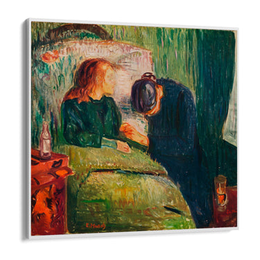 Quadro Stampa su Tela Il Bambino Malato, Edvard Munch - CupidoDesign