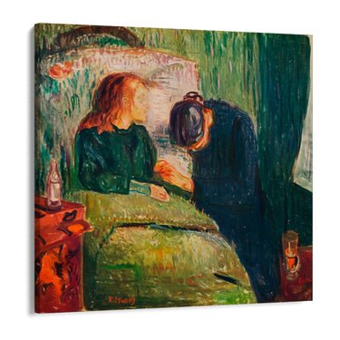 Quadro Stampa su Tela Il Bambino Malato, Edvard Munch - CupidoDesign