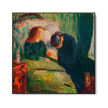 Quadro Stampa su Tela Il Bambino Malato, Edvard Munch - CupidoDesign